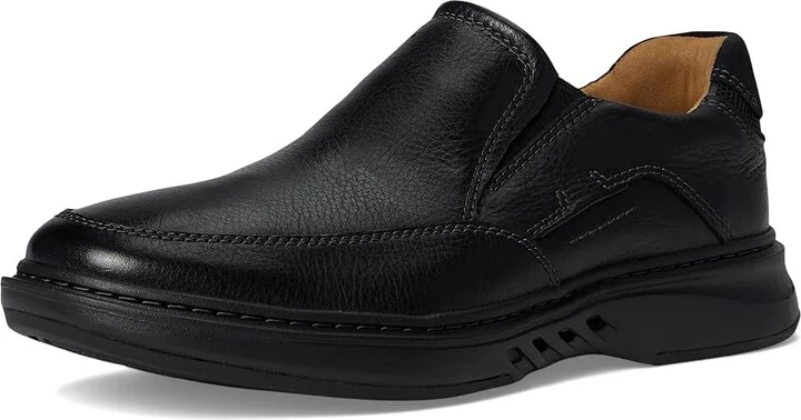 Clarks Un Briley Step Men's Lace Up Wing Tip Shoes Black Leather : 7.5 EE - Wide - Image 5
