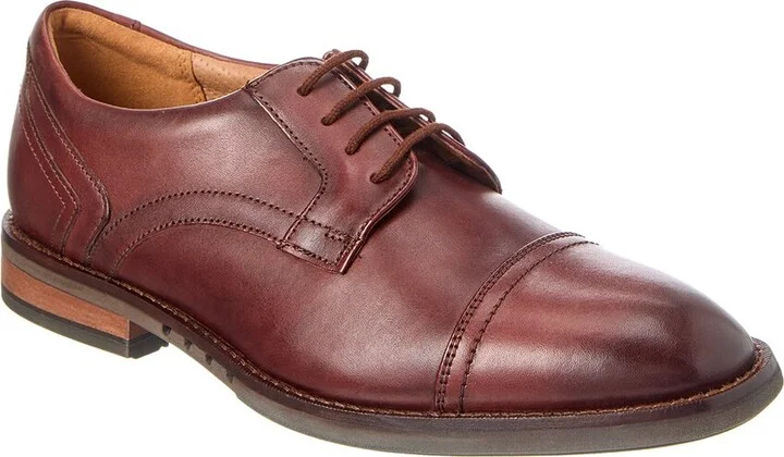 Clarks Un Hugh Cap Leather Oxford