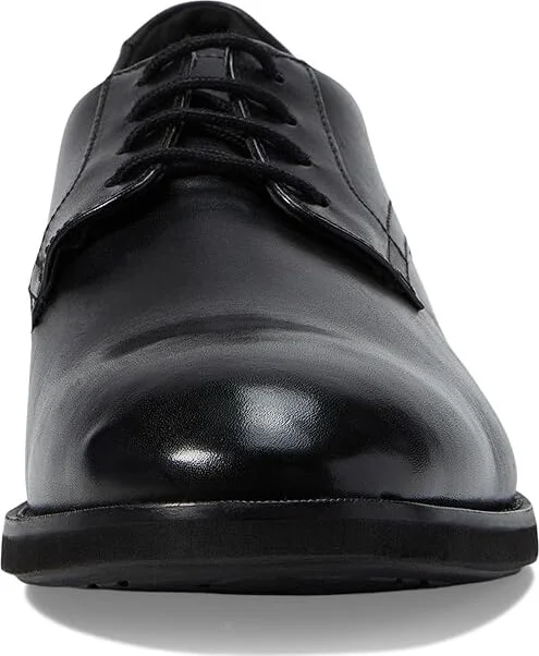 Clarks Un Hugh Lace Men's Shoes Black Leather : 8.5 D - Medium - Image 5