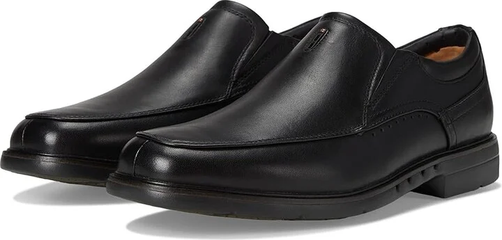 Clarks Un Kendric Go Men's Lace Up Wing Tip Shoes Black Leather : 10.5 EE - Wide