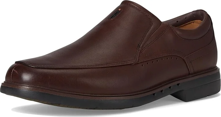 Clarks Un Kendric Go Men's Lace Up Wing Tip Shoes Mahogany Leather : 14 D - Medium - Image 5
