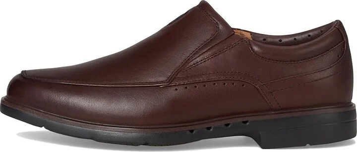 Clarks Un Kendric Go Men's Lace Up Wing Tip Shoes Mahogany Leather : 14 D - Medium - Image 6