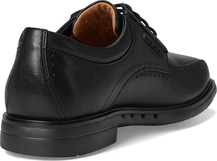 Clarks Un Kendric Way Men's Lace Up Wing Tip Shoes Black Leather : 10.5 EE - Wide - Image 4