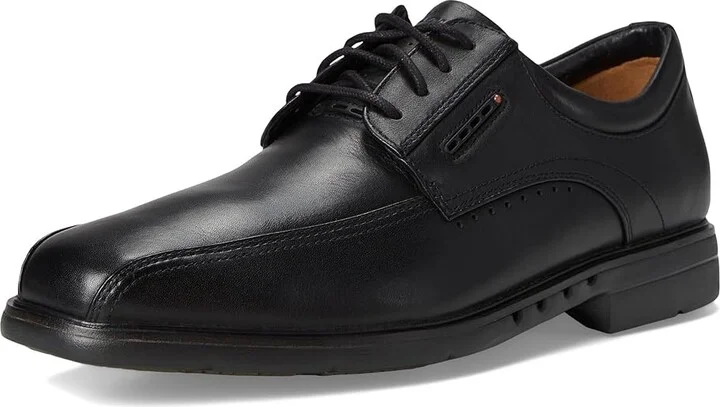 Clarks Un Kendric Way Men's Lace Up Wing Tip Shoes Black Leather : 10.5 EE - Wide - Image 5
