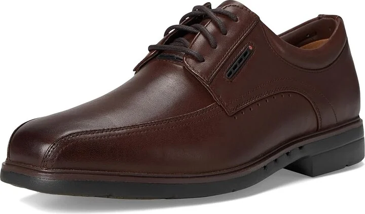 Clarks Un Kendric Way Men's Lace Up Wing Tip Shoes Mahogany Leather : 8.5 EE - Wide - Image 5