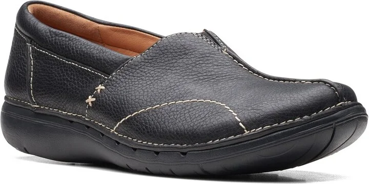 Clarks Un Loop Stride Leather Flat