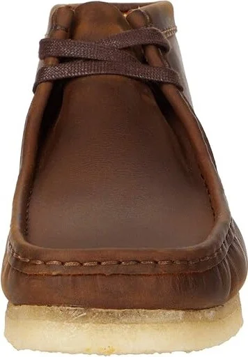 Clarks Wallabee Boot Men's Lace-up Boots Beeswax : 7 D - Medium, Leather/Suede - Image 5