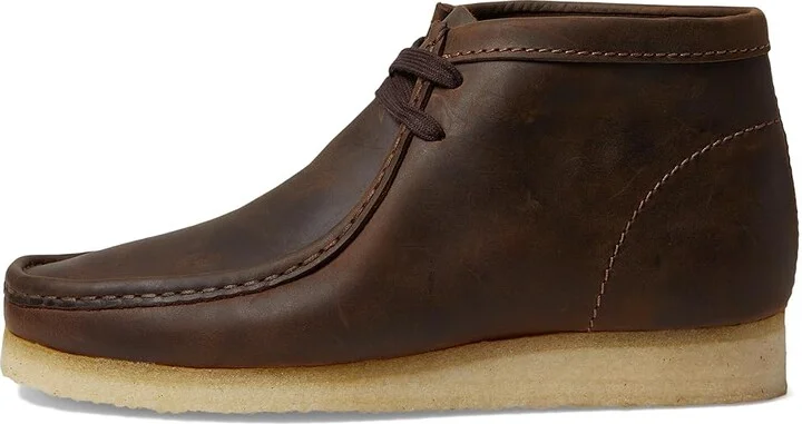 Clarks Wallabee Boot Men's Lace-up Boots Beeswax : 7 D - Medium, Leather/Suede - Image 6