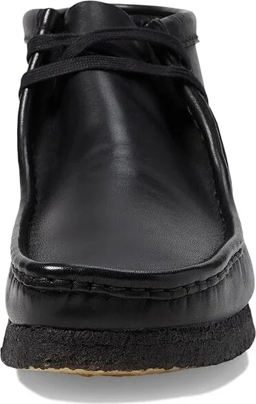 Clarks Wallabee Boot Men's Lace-up Boots Black Leather : 7 D - Medium, Leather/Suede - Image 2