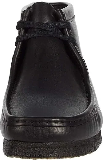 Clarks Wallabee Boot Men's Lace-up Boots Black Leather : 7 D - Medium, Leather/Suede - Image 5