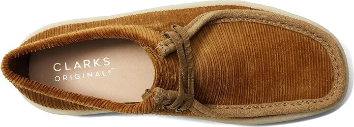 Clarks Wallabee Cup Men's Shoes Tan Cord Textile : 8 D - Medium, Leather - Image 2