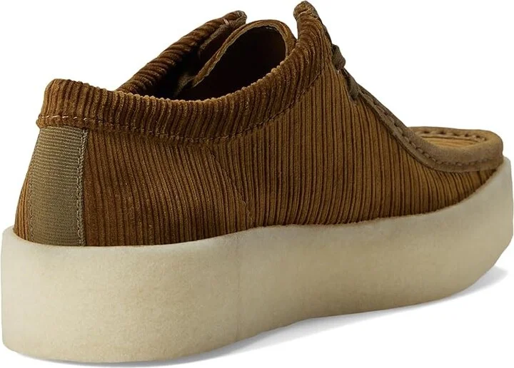 Clarks Wallabee Cup Men's Shoes Tan Cord Textile : 8 D - Medium, Leather - Image 4