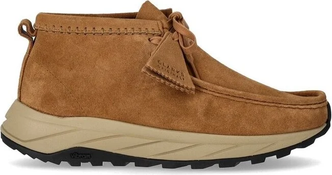 Clarks Wallabee Lace-Up Ankle Boots