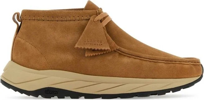 Clarks Wallabee Lace-Up Ankle Boots