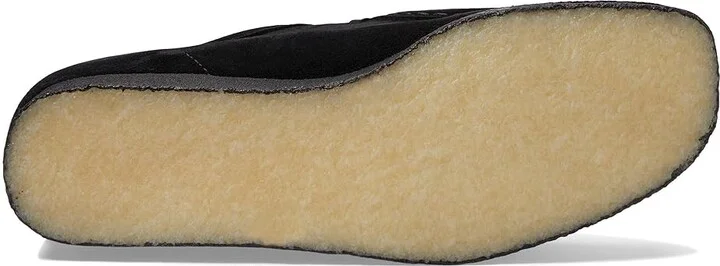 Clarks Wallabee Men's Shoes Black Suede : 7 D - Medium, Leather/Suede - Image 3