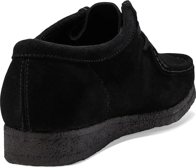 Clarks Wallabee Men's Shoes Black Suede : 7 D - Medium, Leather/Suede - Image 4