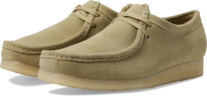 Clarks Wallabee Men's Shoes Maple Suede : 7.5 D - Medium, Leather/Suede