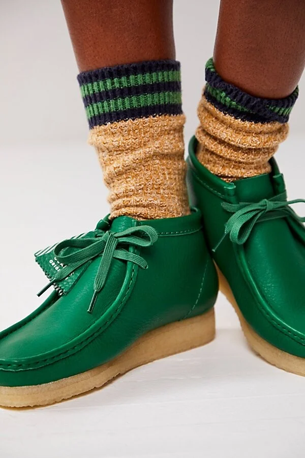 Clarks Wallabee Suede Boots - Image 2