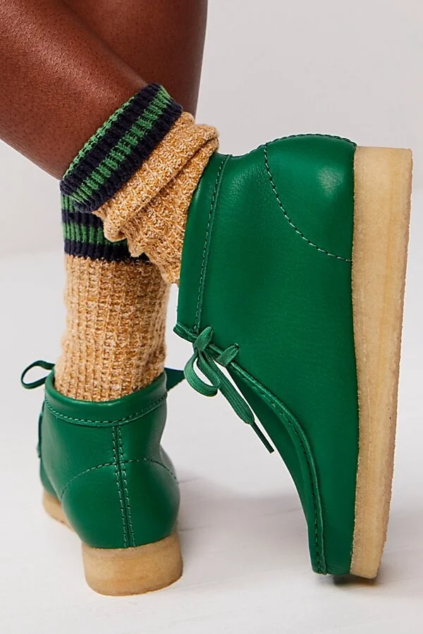 Clarks Wallabee Suede Boots - Image 4