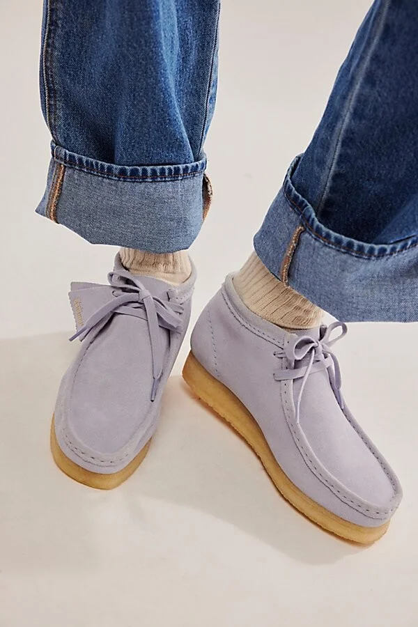 Clarks Wallabee Suede Boots - Image 3