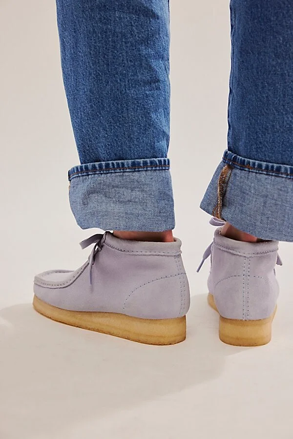 Clarks Wallabee Suede Boots - Image 4