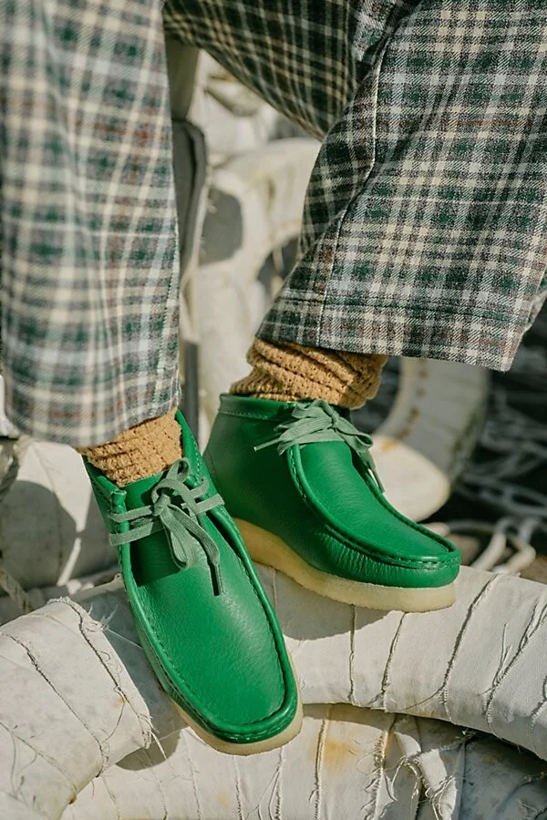 Cactus Green Leather