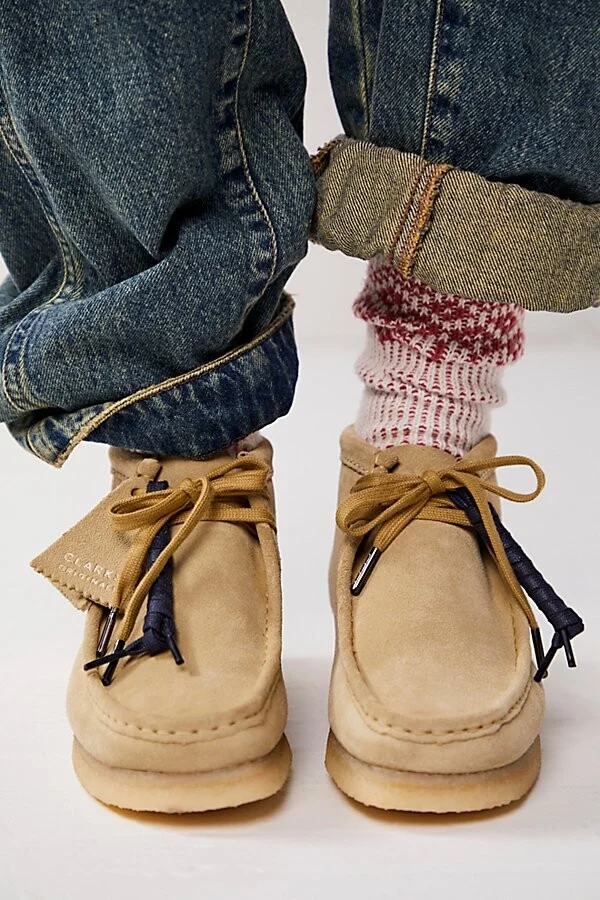 Clarks Wallabee Suede Boots