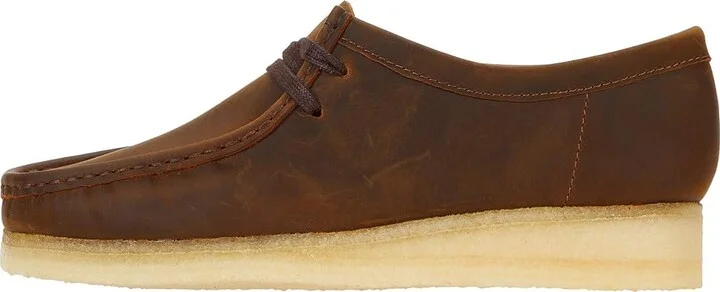 Clarks Wallabee Women's Lace up casual Shoes Beeswax 1 : 8.5 B - Medium, Leather - Image 6