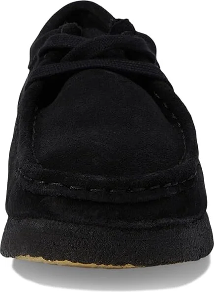 Clarks Wallabee Women's Lace up casual Shoes Black Suede 2 : 5.5 B - Medium, Leather - Image 5