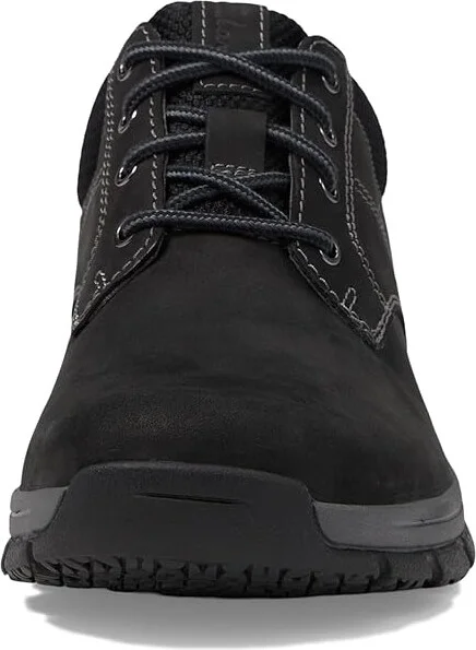 Clarks Walpath Low Men's Lace-up Boots Black Leather : 12 EE - Wide - Image 5