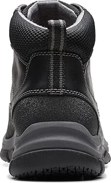 Clarks Walpath Mid Men's Boots Black Leather : 13 D - Medium - Image 3