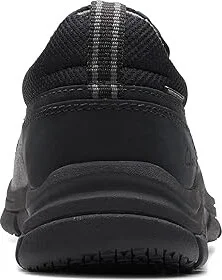 Clarks Walpath Step Men's Lace-up Boots Black Leather : 8 D - Medium, Leather/Rubber - Image 2