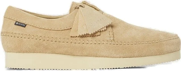 Clarks Weaver Round-Toe Lace-Up Shoes