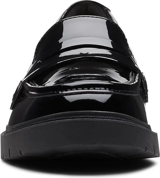 Clarks Westlynn Ayla Women's Flat Shoes Black Patent : 5 B - Medium, Leather - Image 2