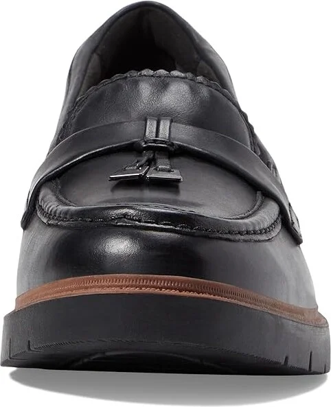 Clarks Westlynn Bella Women's Flat Shoes Black Leather : 8 D - Wide - Image 5