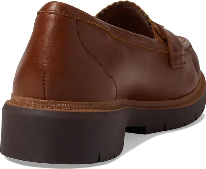 Clarks Westlynn Bella Women's Flat Shoes Tan Leather : 9.5 B - Medium - Image 4