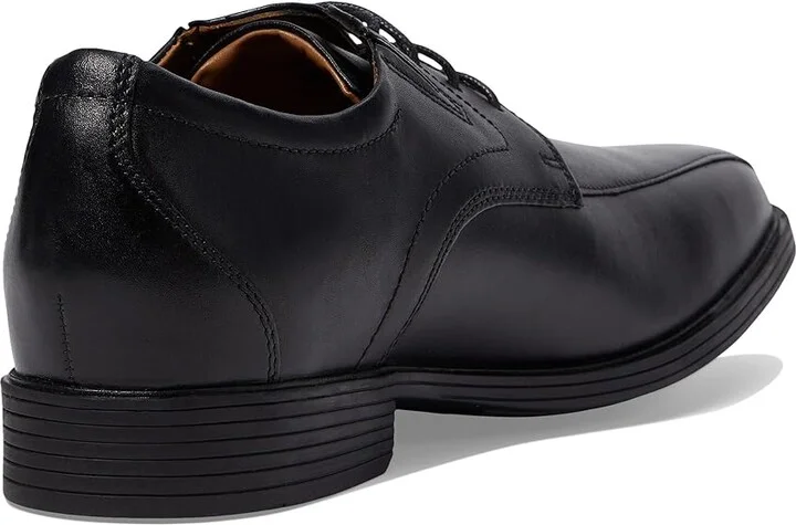 Clarks Whiddon Pace Men's Shoes Black Leather : 7 D - Medium - Image 4