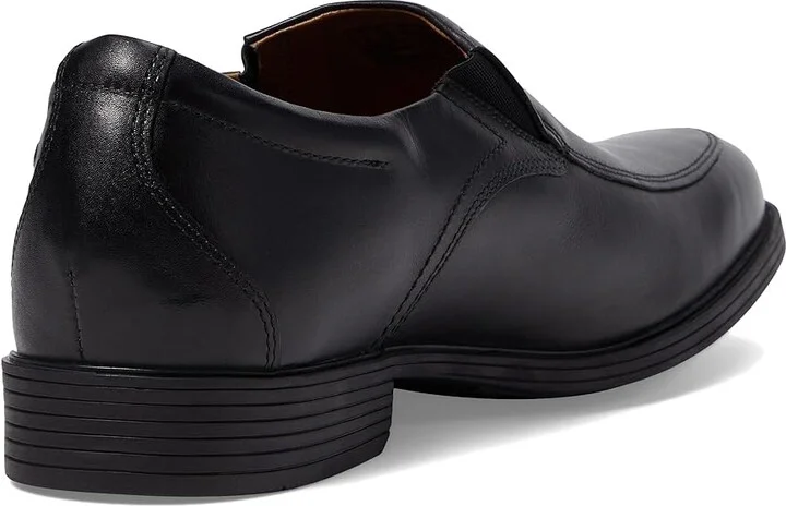 Clarks Whiddon Step Men's Shoes Black Leather : 7 D - Medium - Image 4