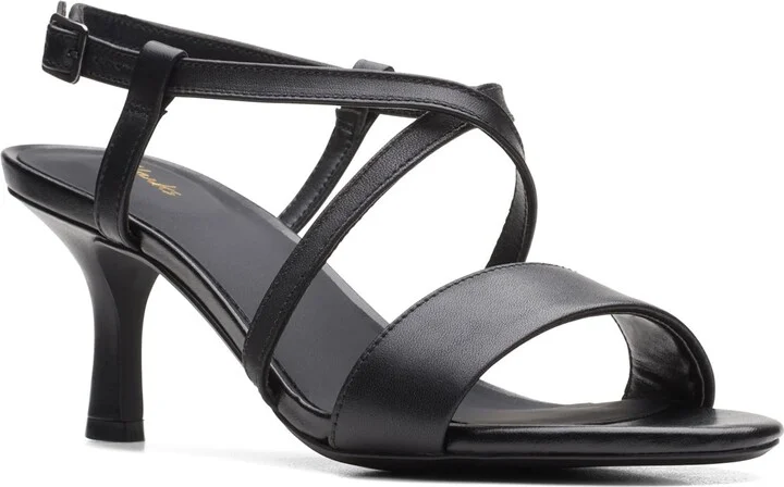 Clarks Women's Amali Buckle Heeled Sandal