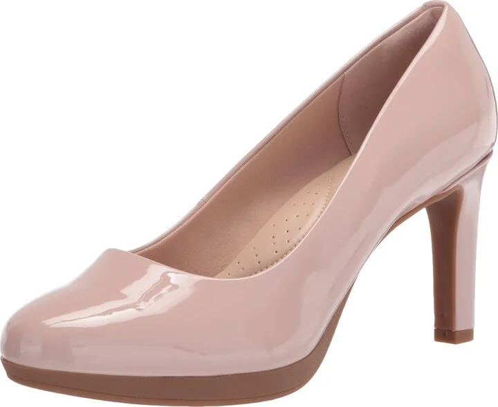 Dusty Rose Patent Synthetic
