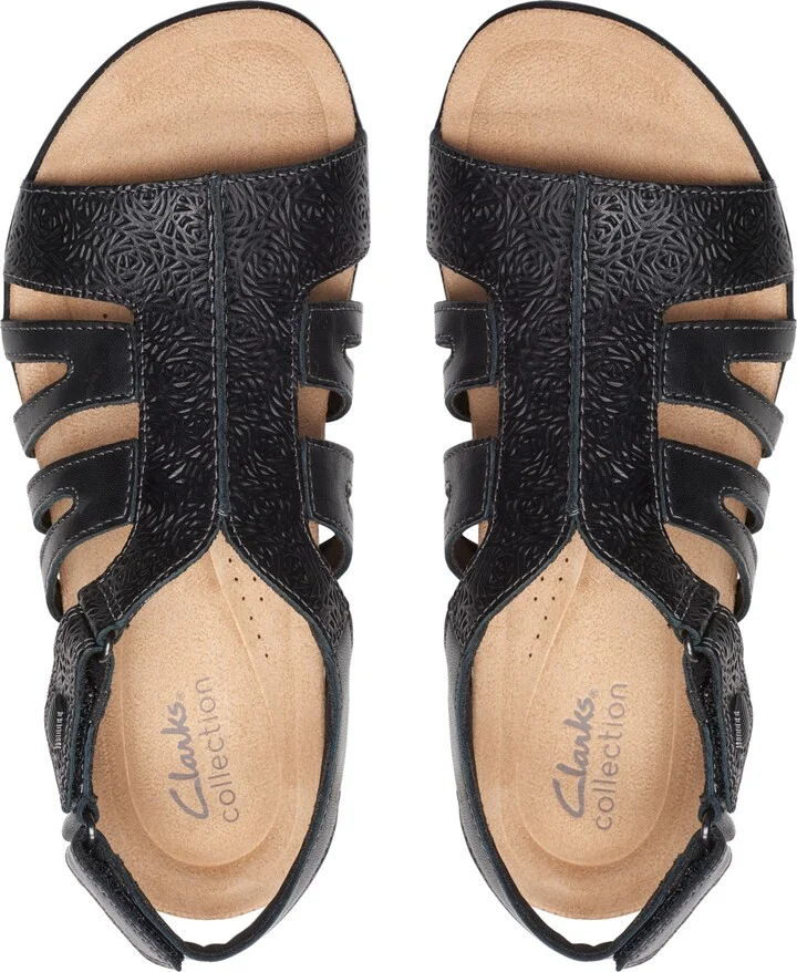 Clarks Women's April Belle Strappy Slingback Sandals - Image 4