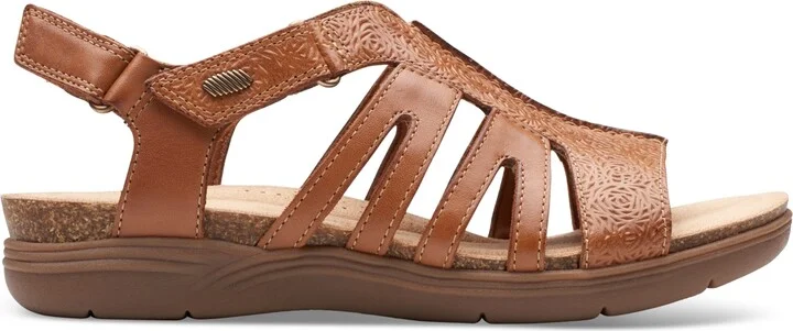 Clarks Women's April Belle Strappy Slingback Sandals - Image 10
