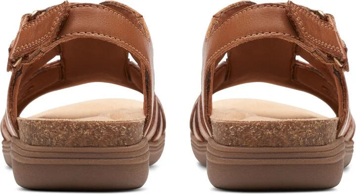 Clarks Women's April Belle Strappy Slingback Sandals - Image 11