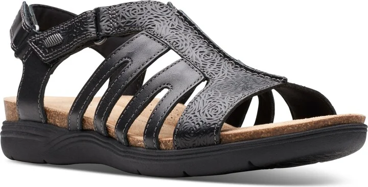 Clarks Women's April Belle Strappy Slingback Sandals