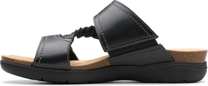 Clarks Women's April Raelyn Slip On Flat Sandals - Image 4