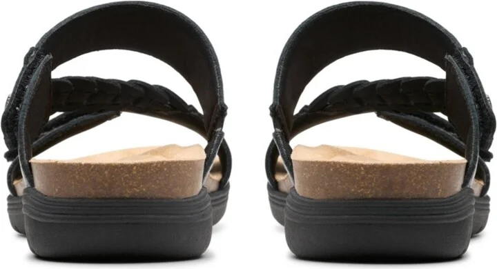 Clarks Women's April Raelyn Slip On Flat Sandals - Image 5