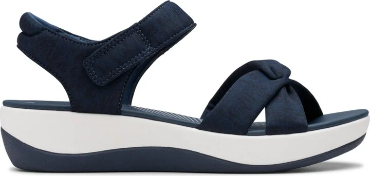 Clarks Women's Arla Daisy Slip On Flat Sandals - Image 2