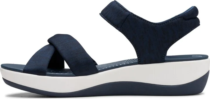 Clarks Women's Arla Daisy Slip On Flat Sandals - Image 4