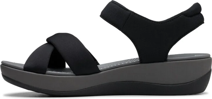 Clarks Women's Arla Daisy Slip On Flat Sandals - Image 9