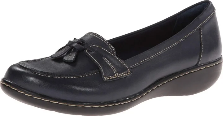 Clarks womens Ashland Bubble Slip On Loafer